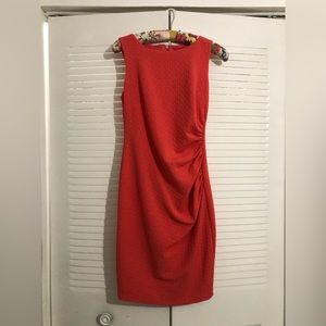 Bisou Bisou Tangerine Bodycon dress